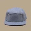 5 Panel Blank Heather Grey