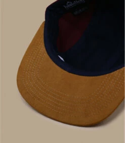 5 Panel Chambray Beige Suede Brown Navy Burgundy -Chapeau De Mode 5 panel chambray beige suede brown navy burgundy 3