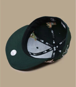 NEW ERA All Over Logo 5950 Low Profile Athletics -Chapeau De Mode all over logo 5950 low profile athletics 5