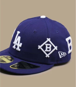 NEW ERA All Over Logo 5950 Low Profile LA -Chapeau De Mode all over logo 5950 low profile la 2
