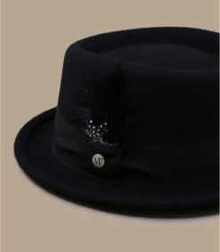 Amalric Noir -Chapeau De Mode amalric noir 3