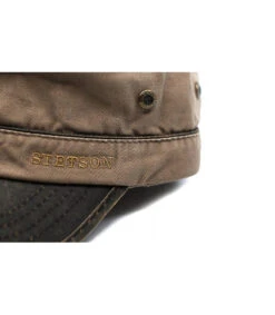 Stetson Army Cap Cotton Brown -Chapeau De Mode army cap cotton brownCasquette20Army20marron