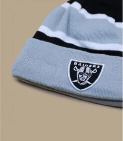NEW ERA Beanie NFL Striped Raiders -Chapeau De Mode beanie nfl striped raiders 2