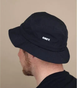 OBEY Bold Jazz Bucket Black