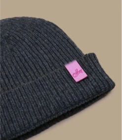 Chapeau De Mode -Chapeau De Mode bonnet ahoy anthracite pink eco fabrique en france 1