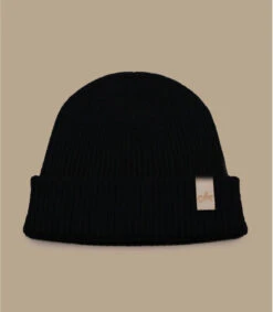 Bonnet Ahoy Black Beige. Eco & Fabriqué En France