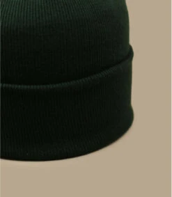 Bonnet Blank Recyclé Vert Bouteille -Chapeau De Mode bonnet blank recycle vert bouteille 2