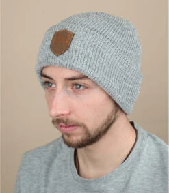 Bonnet I Love You Grey