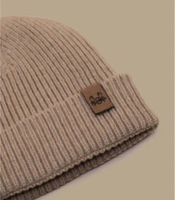 Chapeau De Mode -Chapeau De Mode bonnet ocean legend camel brown eco fabrique en france 1