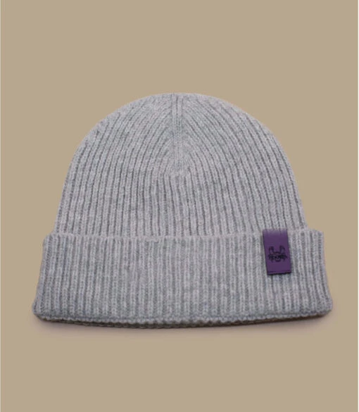 Bonnet Ocean Legend Grey Purple. Eco & Fabriqué En France