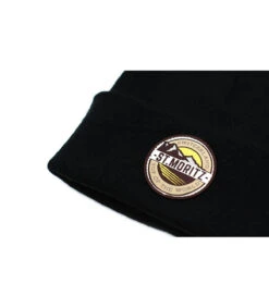 Bonnet St Moritz Black -Chapeau De Mode bonnet st moritz blackbonnet20st20moritz