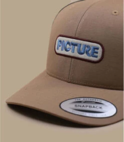 Picture Casquette Byam Trucker Dark Stone -Chapeau De Mode casquette byam trucker dark stone 2