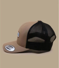 Picture Casquette Byam Trucker Dark Stone -Chapeau De Mode casquette byam trucker dark stone 3