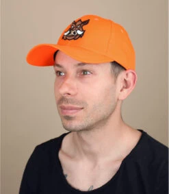 Casquette Sanglier Orange