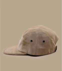 Casquette Cord 5 Panel Tan -Chapeau De Mode casquette cord 5 panel tan 3