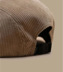 Casquette Cord 5 Panel Tan -Chapeau De Mode casquette cord 5 panel tan 4