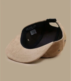 Casquette Cord 5 Panel Tan -Chapeau De Mode casquette cord 5 panel tan 5