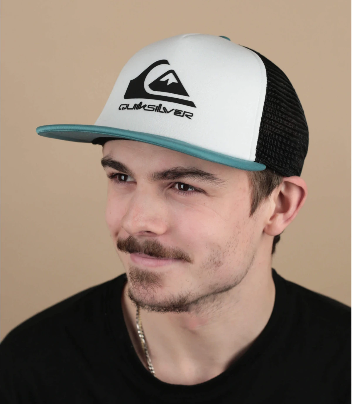 Quiksilver Casquette Foamslayer Brittany Blue 1 Quiksilver Casquette Foamslayer Brittany Blue