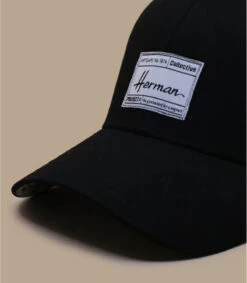 Casquette Gorfou Black -Chapeau De Mode casquette gorfou black 2