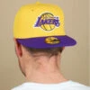 NEW ERA Casquette Lakers 59fifty Jaune