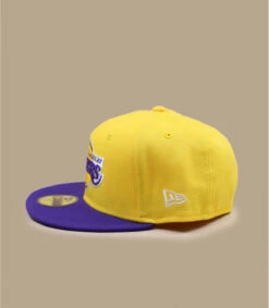 NEW ERA Casquette Lakers 59fifty Jaune -Chapeau De Mode casquette jaune lakers 2