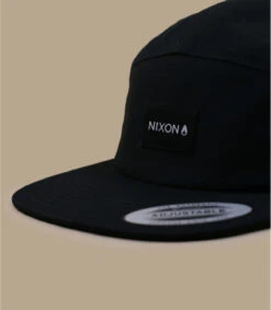 NIXON Casquette Mikey 5 Panel Black -Chapeau De Mode casquette mikey 5 panel black 2