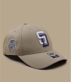 '47 BRAND Casquette MVP Snapback Padres Khaki -Chapeau De Mode casquette mvp snapback padres khaki 2