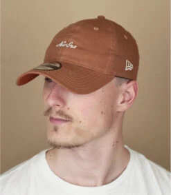 NEW ERA Casquette NE Herringbone 9Twenty Toffee