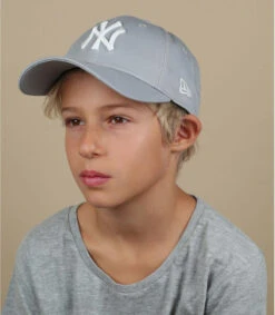 NEW ERA Casquette NY 9forty Grise Enfant