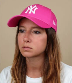 NEW ERA Casquette NY 9forty Femme Rose