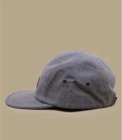 Casquette Overdyed 5 Panel Charcoal -Chapeau De Mode casquette overdyed 5 panel charcoal 2