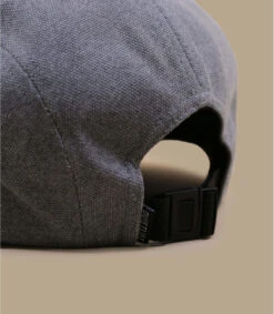 Casquette Overdyed 5 Panel Charcoal -Chapeau De Mode casquette overdyed 5 panel charcoal 3