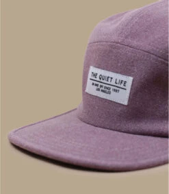 Casquette Overdyed 5 Panel Wine -Chapeau De Mode casquette overdyed 5 panel wine 2