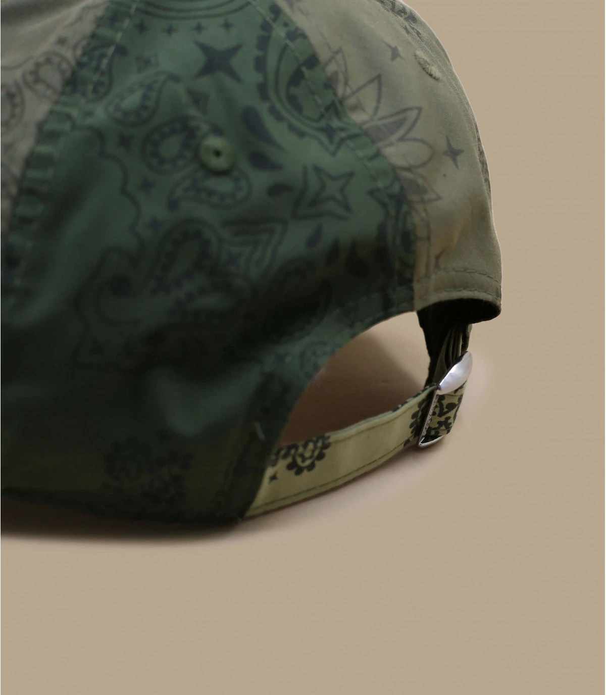 NEW ERA Casquette Paisley Print 940 NY Olive 4 NEW ERA Casquette Paisley Print 940 NY Olive – Image 4