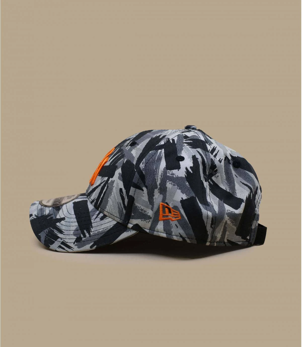 NEW ERA Casquette Seasonal Camo 940 NY Gray 3 NEW ERA Casquette Seasonal Camo 940 NY Gray – Image 3