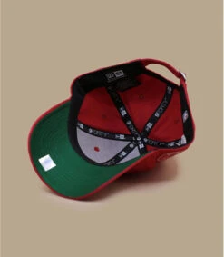 NEW ERA Casquette Side Patch 940 Bulls Red -Chapeau De Mode casquette side patch 940 bulls red 5