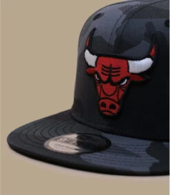 NEW ERA Casquette Snapback Team Camo 950 Bulls Midnight -Chapeau De Mode casquette snapback team camo 950 bulls midnight 2