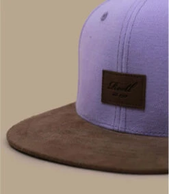 Reell Casquette Suede Lavender -Chapeau De Mode casquette suede lavender 2