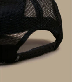 Casquette Trucker HFT Fine Herringbone Black -Chapeau De Mode casquette trucker hft fine herringbone black 4