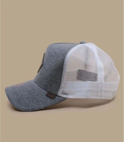 Casquette Trucker HFT Jersey Patch Grey Heather -Chapeau De Mode casquette trucker hft jersey patch grey heather 3