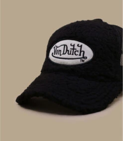 Von Dutch Casquette Trucker Logo Fur Black 8 Von Dutch Casquette Trucker Logo Fur Black -Chapeau De Mode casquette trucker logo fur black 2