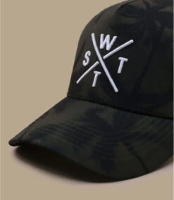 WATTS Casquette Trucker Tokyo Tropical Kaki -Chapeau De Mode casquette trucker tokyo tropical kaki 2