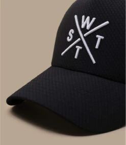 WATTS Casquette Trucker Tribe Carbone Full Black -Chapeau De Mode casquette trucker tribe carbone full black 2