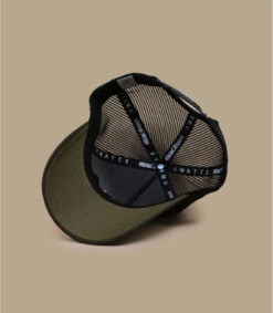 WATTS Casquette Trucker Tribe Kaki Carbone -Chapeau De Mode casquette trucker tribe kaki carbone 5