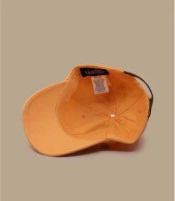 Kangol Casquette Washed Baseball Papaya Milk -Chapeau De Mode casquette washed baseball papaya milk 5