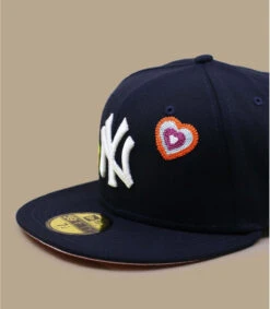 NEW ERA Chainstitch Heart 5950 NY Yankees -Chapeau De Mode chainstitch heart 5950 ny yankees 2