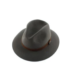Borsalino Chapeau Feutre Lapin Gris -Chapeau De Mode chapeau feutre lapin grisChapeau20Borsalino20gris