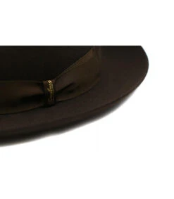 Borsalino Chapeau Feutre Lapin Marengo Marron -Chapeau De Mode chapeau feutre lapin marengo marron