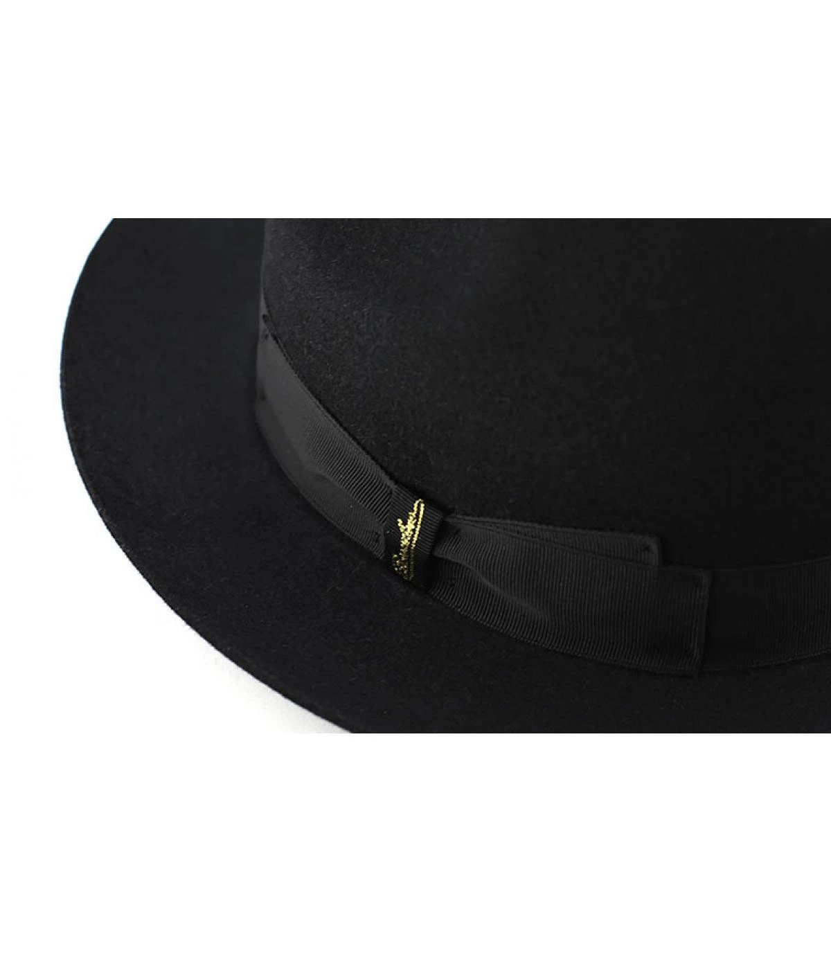 Borsalino Chapeau Feutre Lapin Marengo Noir 2 Borsalino Chapeau Feutre Lapin Marengo Noir – Image 2