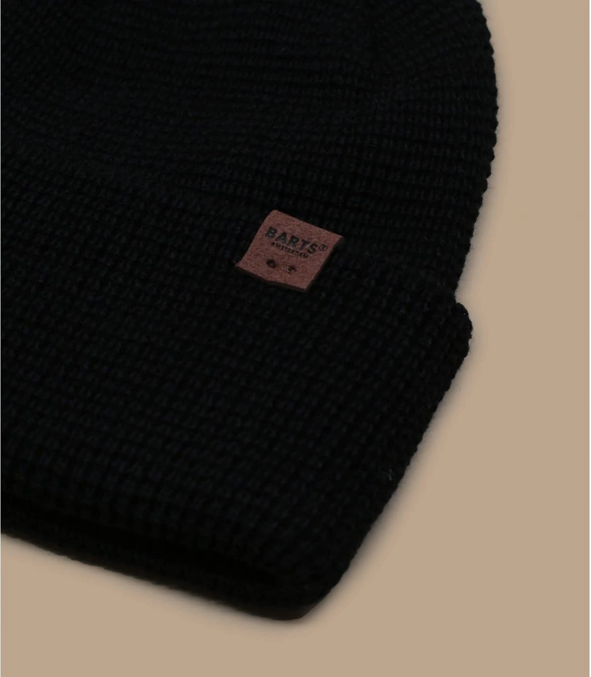 Barts Coler Beanie Black 2 Barts Coler Beanie Black â Image 2